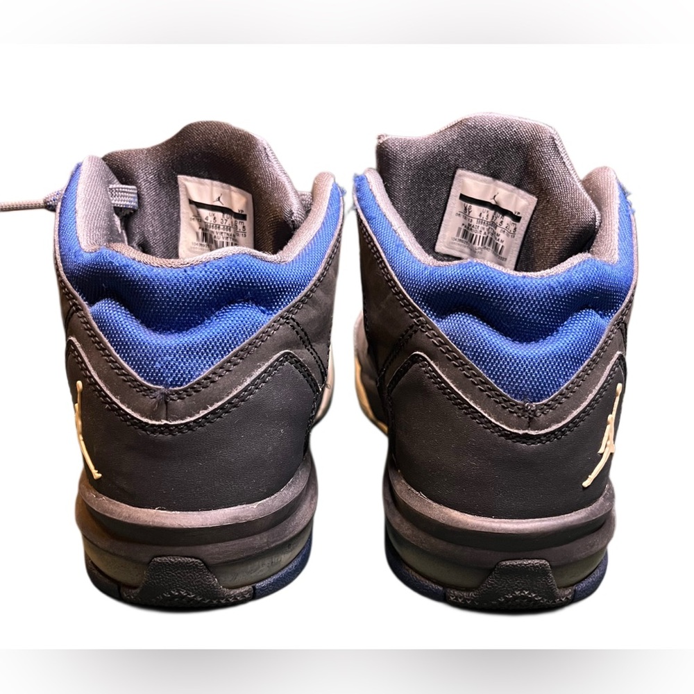Jordan Flight kids Gray and Cream High-Top Sneakers 5Y GUC - Picture 8 of 8